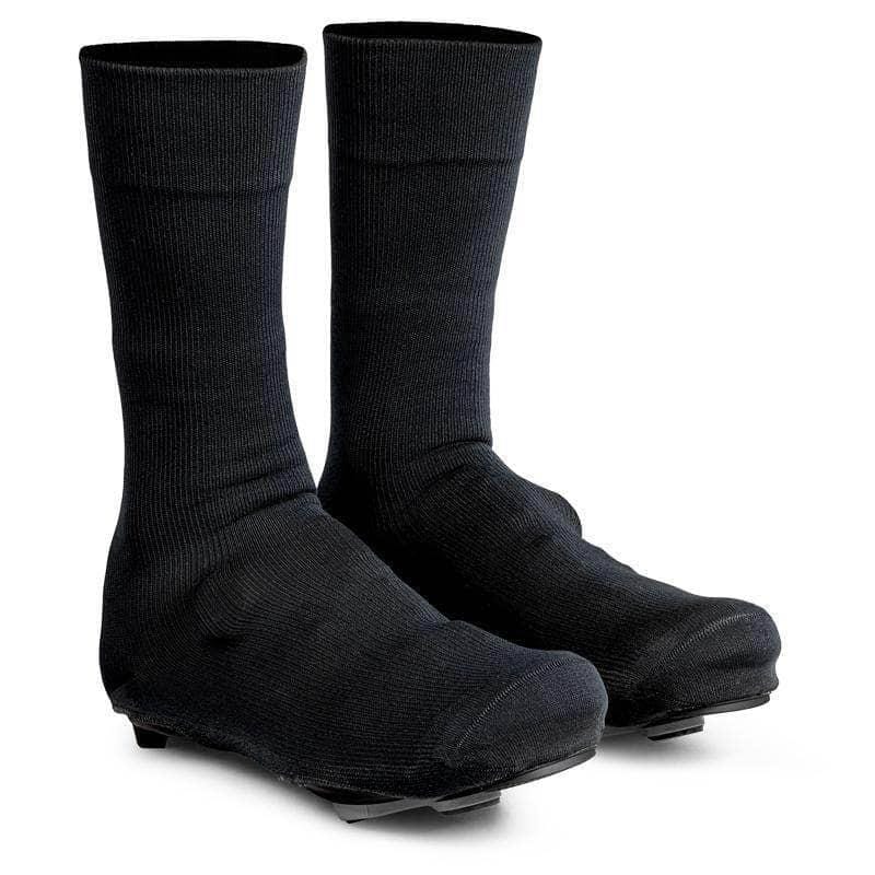 GripGrab Flandrien Waterproof Knitted Road Shoe Covers Black / Small Apparel - Apparel Accessories - Shoe Covers