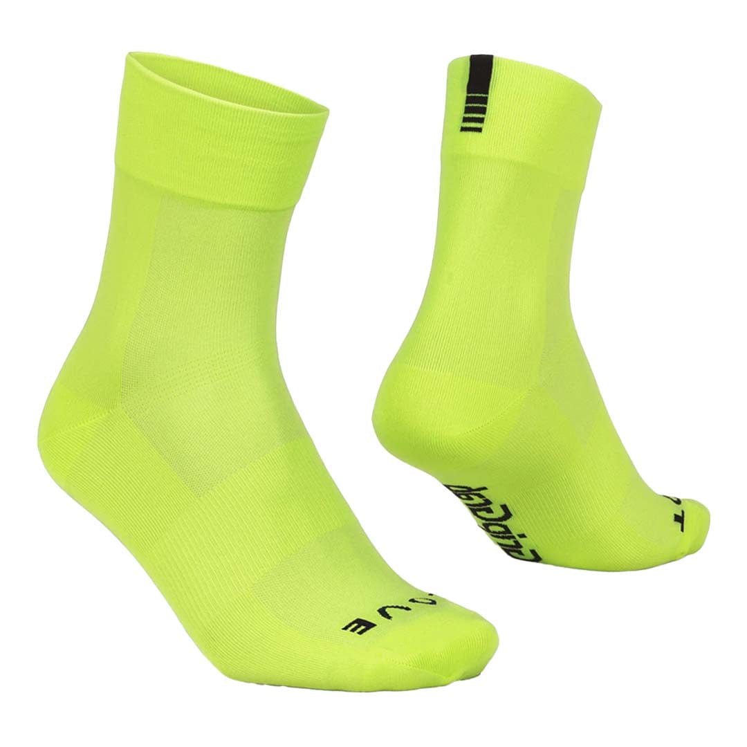 GripGrab Lightweight SL Socks Yellow Hi-Vis / XS Apparel - Clothing - Socks