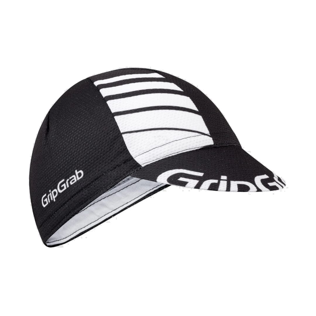 GripGrab Lightweight Summer Cycling Cap Black/White / S/M Apparel - Clothing - Riding Caps