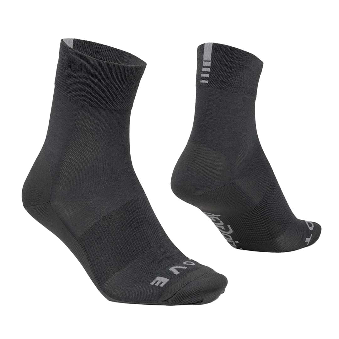 GripGrab Merino Lightweight SL Socks Grey / XS Apparel - Clothing - Socks