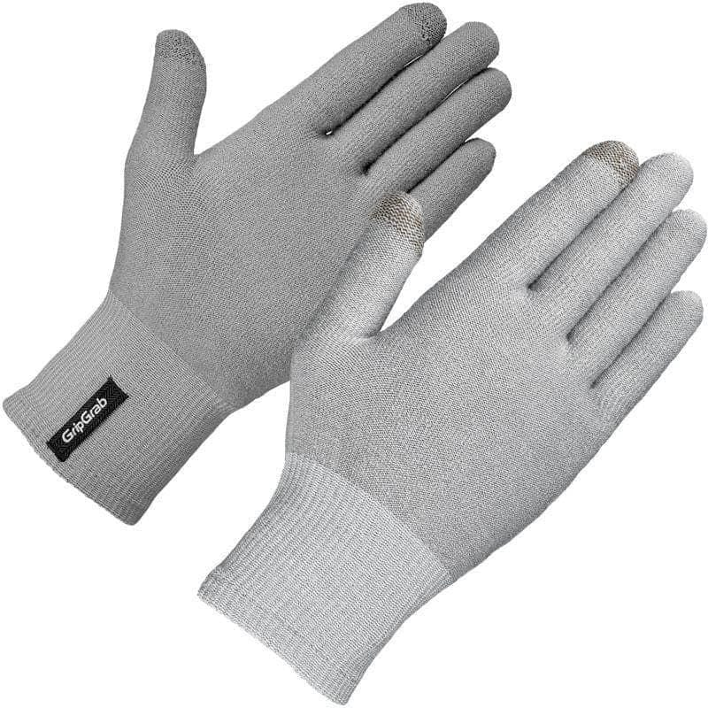 GripGrab Merino Liner Gloves Grey / XS/S Apparel - Apparel Accessories - Gloves - Road