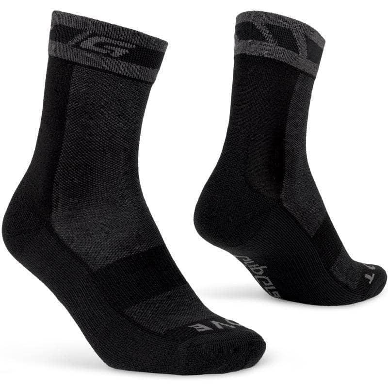GripGrab Merino Winter Socks Black / Small Apparel - Clothing - Socks