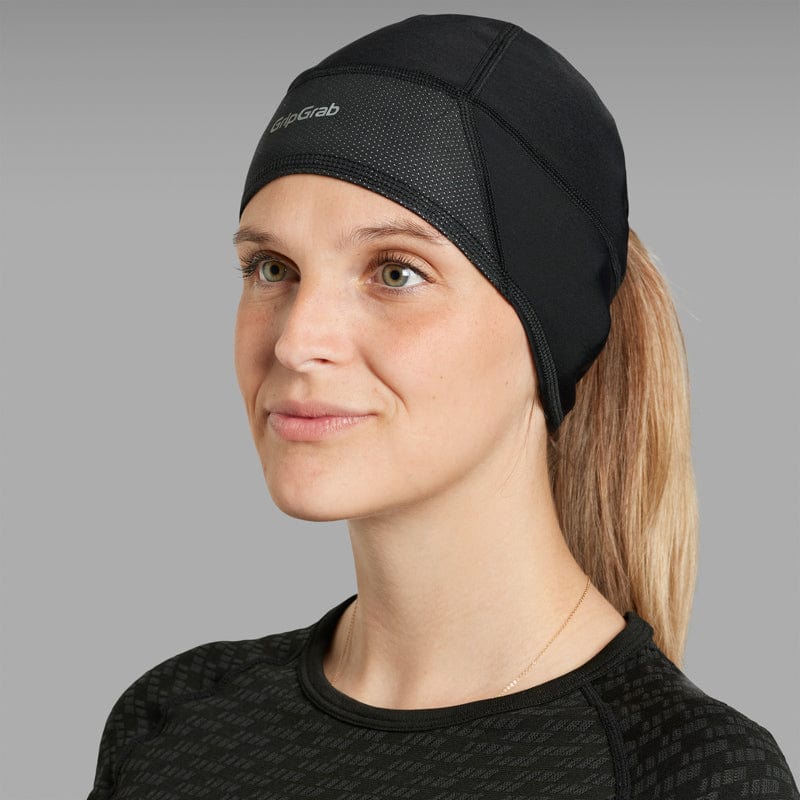 GripGrab Ponytail Windproof Thermal Skull Cap Apparel - Clothing - Riding Caps