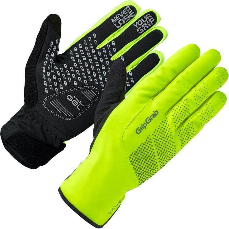 GripGrab Ride Waterproof Winter Gloves Yellow Hi-Vis / XS Apparel - Clothing - Gloves - Road