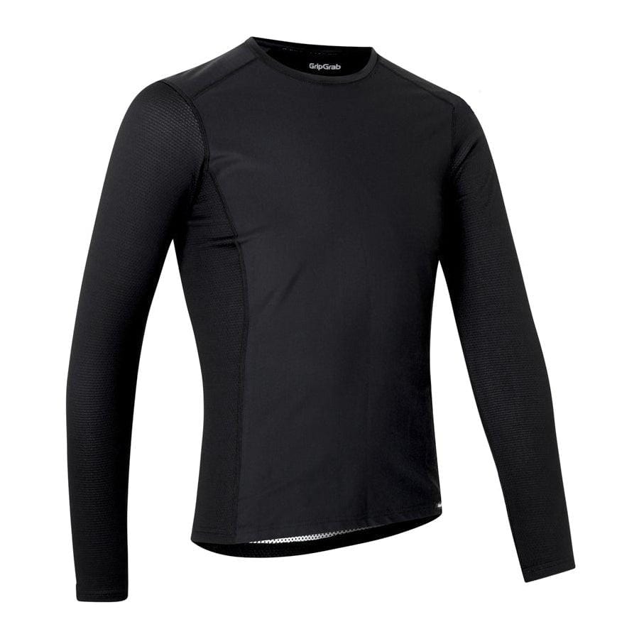 GripGrab Windbreaking Long Sleeve Base Layer Black / XS Apparel - Clothing - Men's Base Layers