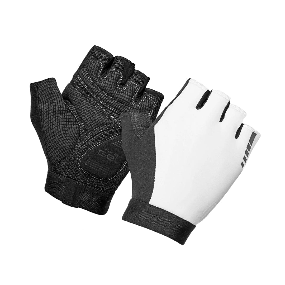 GripGrab World Cup Padded Short Finger Gloves 2 White / Small Apparel - Apparel Accessories - Gloves - Road