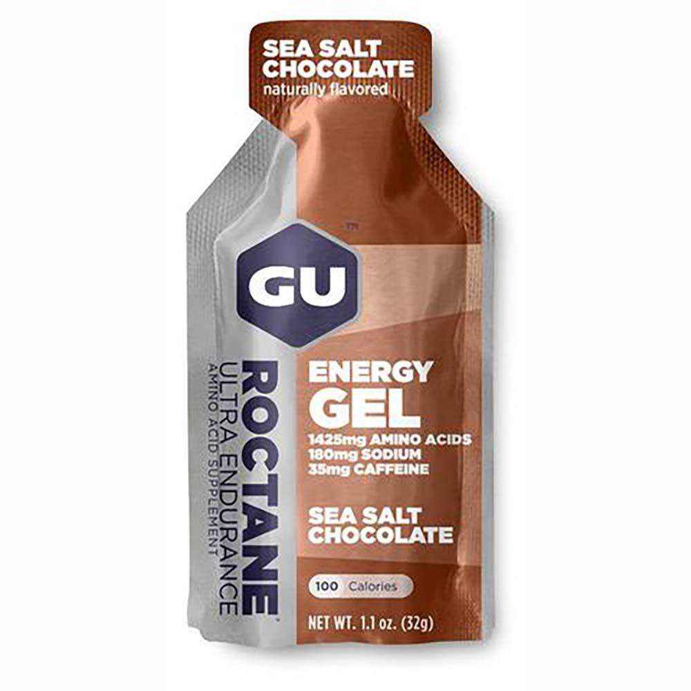 GU GU ROCTANE Energy Gel Singles Sea Salt Chocolate