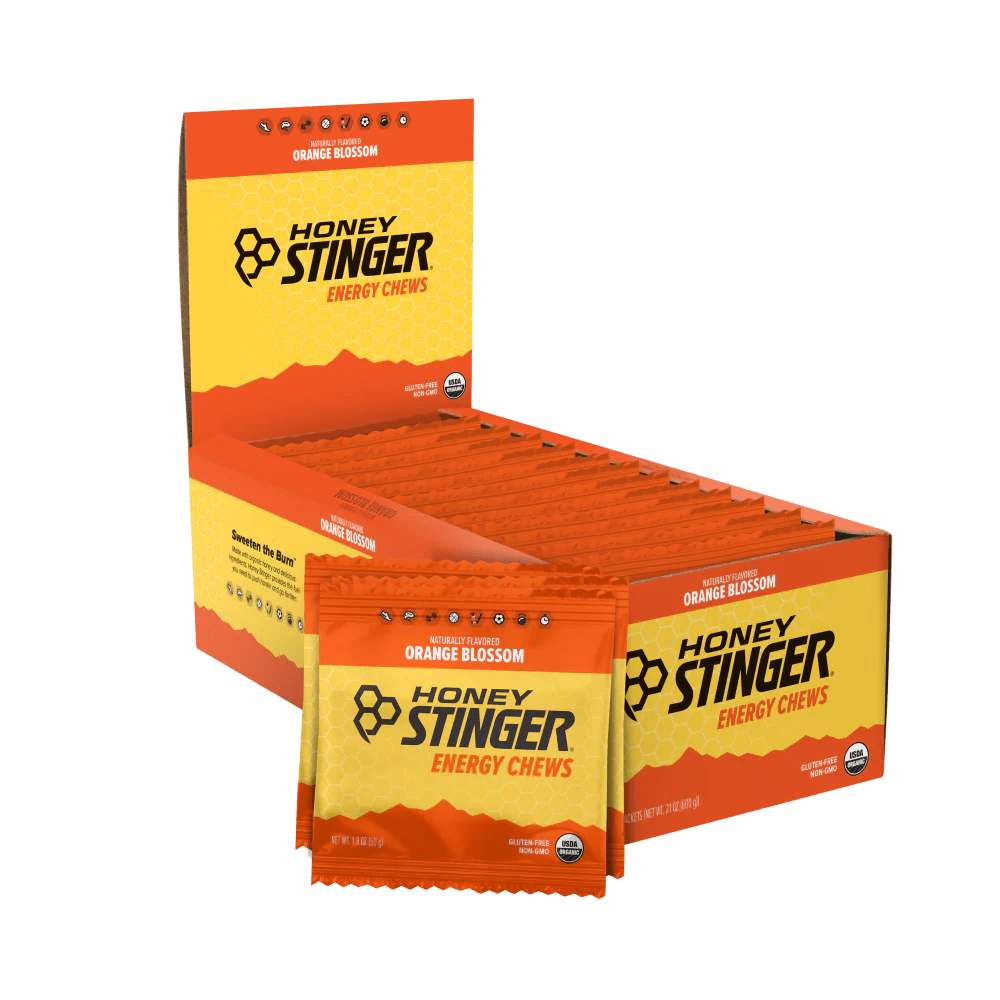 Honey Stinger Organic Energy Chews Box of 12 Orange Blossom Other - Nutrition - Gummies