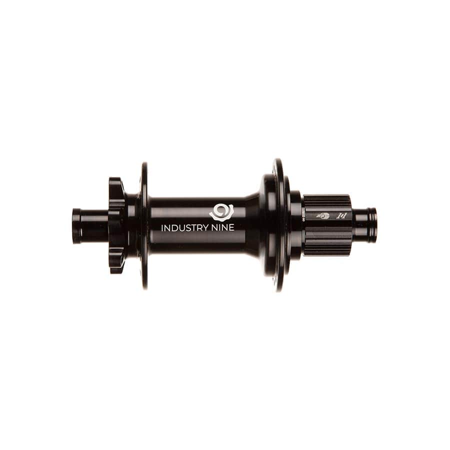 Industry Nine 1/1 Classic DH157 6B Rear himano Micro Spline, Black Disc Hubs