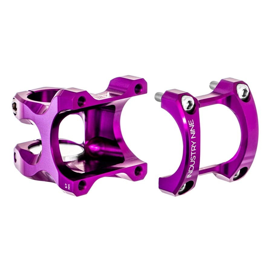 Industry Nine A318 50mm, Steerer: 1-1/8'', 5°, Purple Parts - Stems