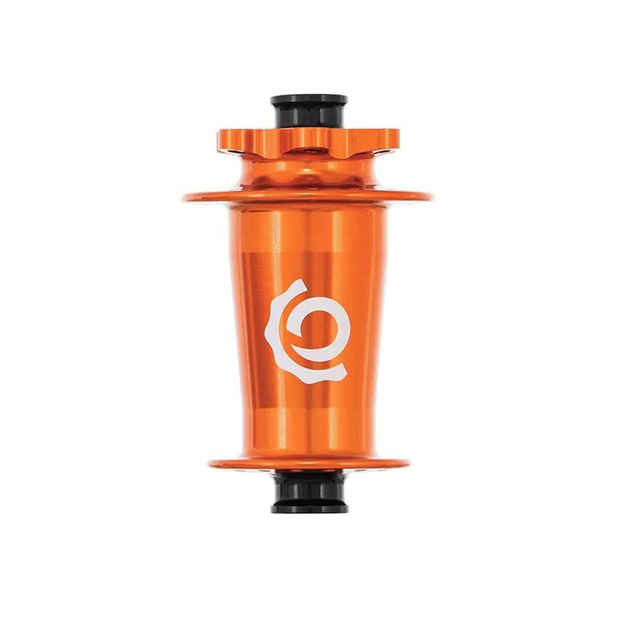 Industry Nine Hydra Classic Boost 6B Front 32H, 15mm TA, 110mm Boost, Orange Disc Hubs