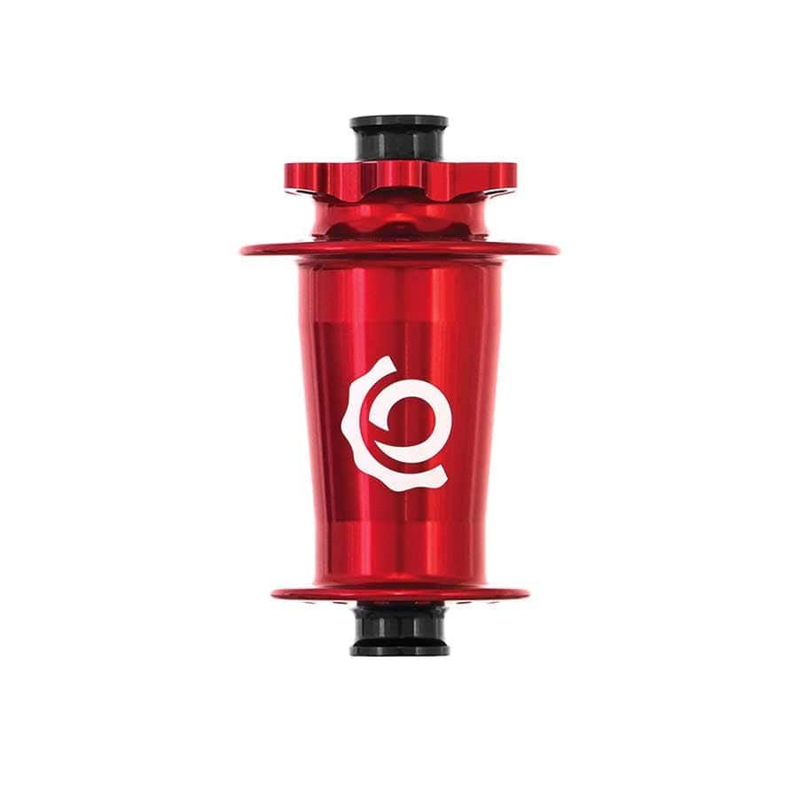 Industry Nine Hydra Classic Boost 6B Front 32H, 15mm TA, 110mm Boost, Red Disc Hubs