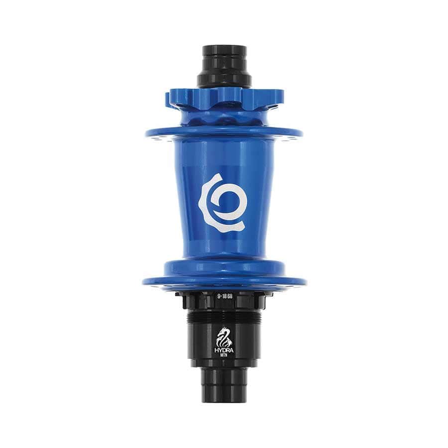 Industry Nine Hydra Classic Boost 6B Rear 32H, 12mm TA, 148mm, Shimano Micro Spline, Blue Disc Hubs