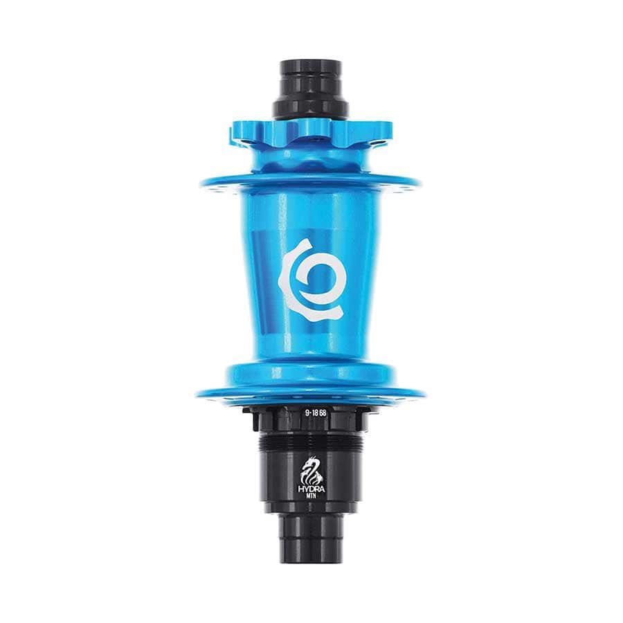 Industry Nine Hydra Classic Boost 6B Rear 32H, 12mm TA, 148mm, Shimano Micro Spline, Turquoise Disc Hubs