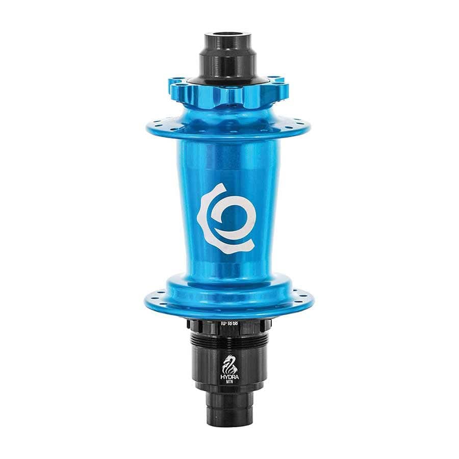 Industry Nine Hydra Classic DH 6B Rear himano Micro Spline, Turquoise Disc Hubs