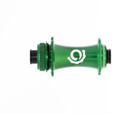 Industry Nine Solix G Classic Front 28H, 12mm TA, 100mm, Green Disc Hubs