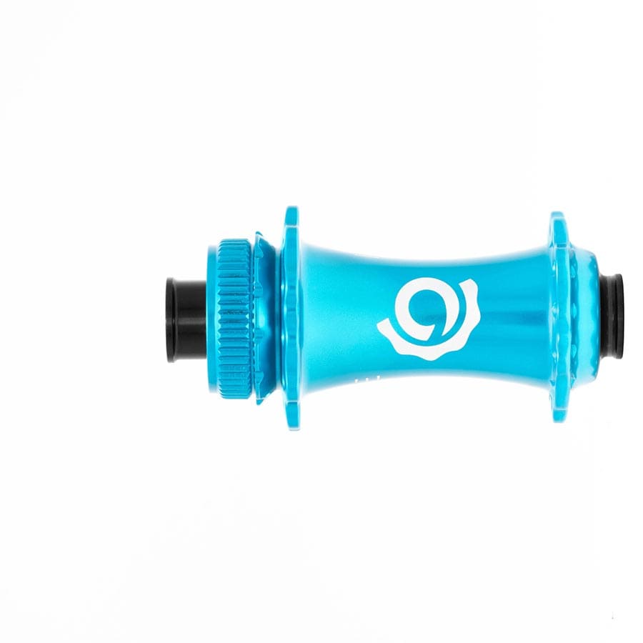 Industry Nine Solix G Classic Front 28H, 12mm TA, 100mm, Turquoise Disc Hubs