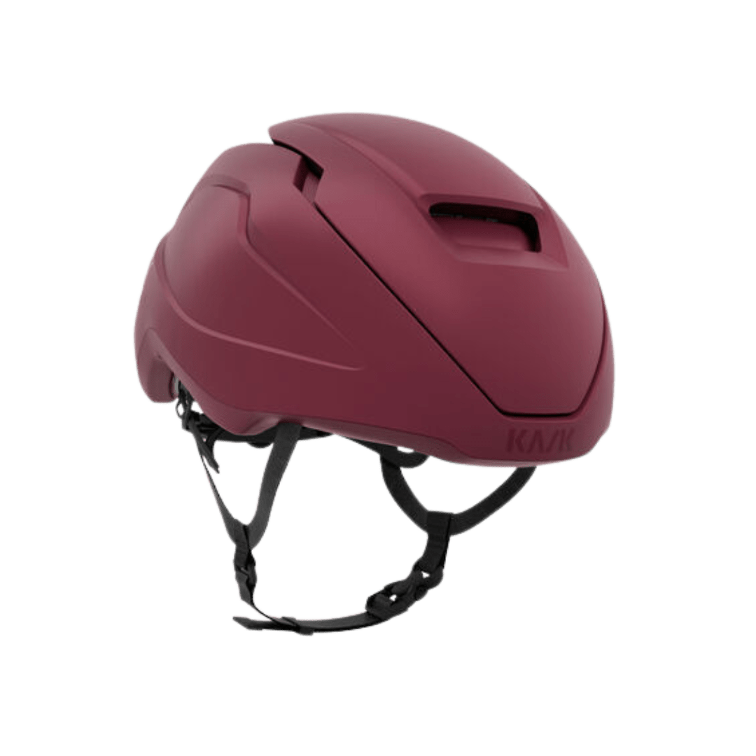 KASK Wasabi Helmet Burgundy Matte / Small Apparel - Apparel Accessories - Helmets - Road