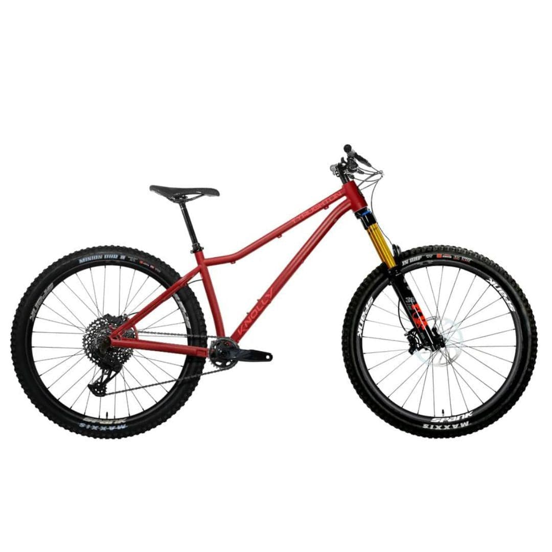 Knolly Tyaughton Steel Deore 12sp Container Red / Small Bikes - Mountain