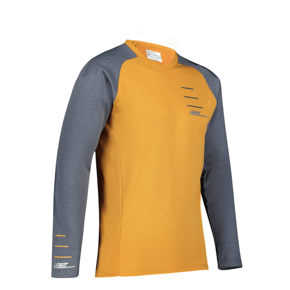 Leatt Men's MTB AllMtn 5.0 Jersey Rust / XS Apparel - Clothing - Men's Jerseys - Mountain