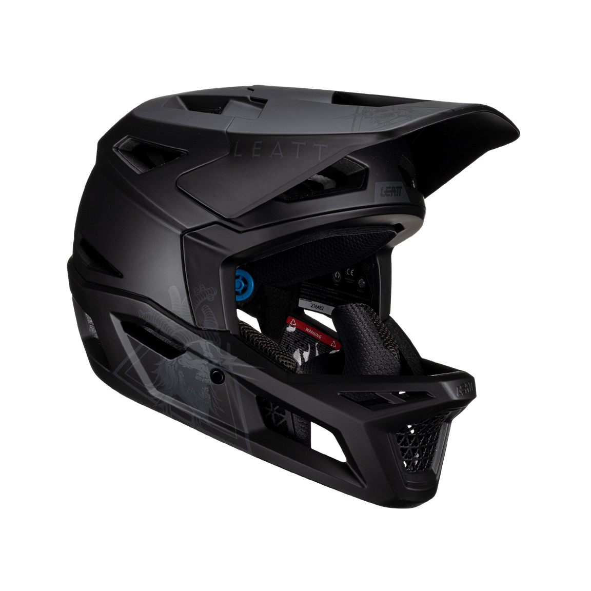 Leatt Protection Helmet MTB 4.0 Gravity Stealth / Small Apparel - Apparel Accessories - Helmets - Mountain - Full Face