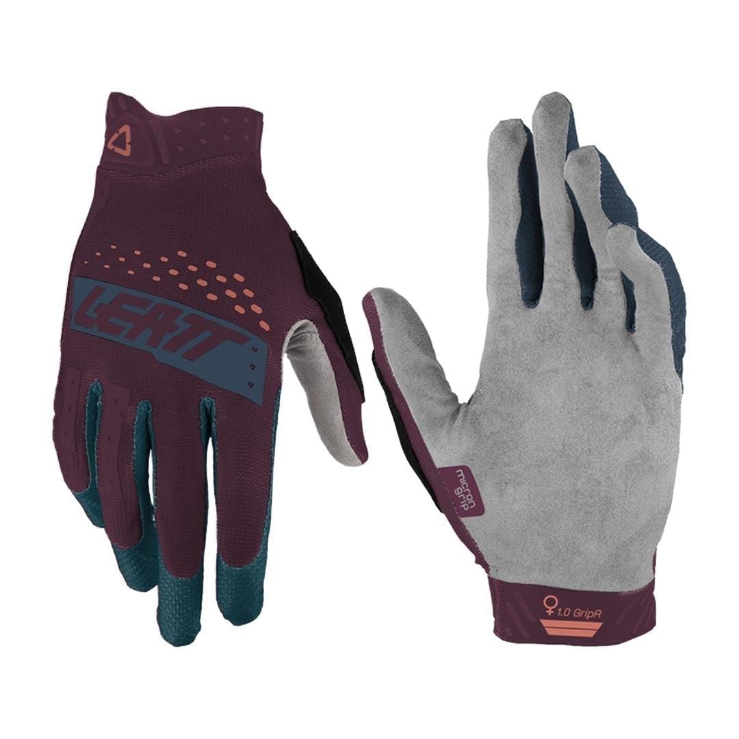 Leatt Women's MTB 1.0 GripR Gloves Dusk / XS Apparel - Apparel Accessories - Gloves - Mountain