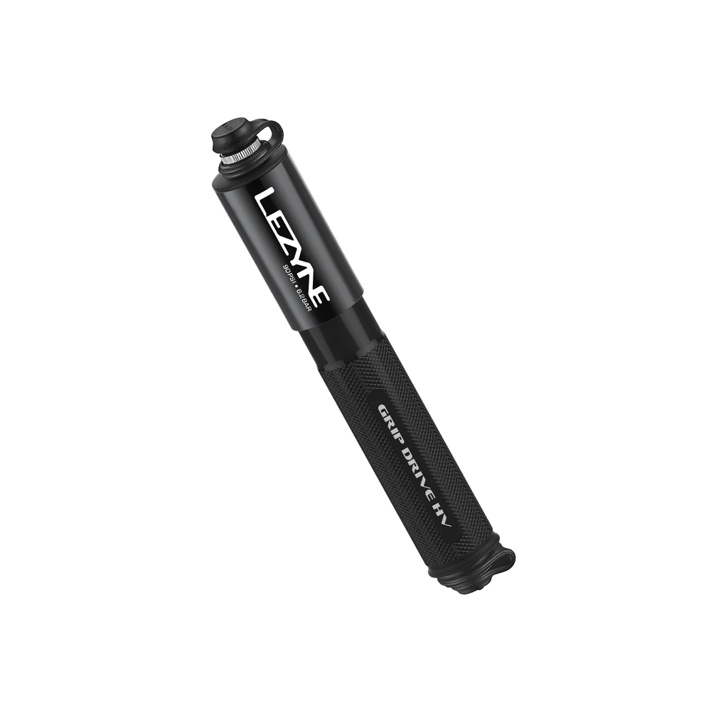Lezyne Grip Drive HV Pump 90psi (Small) Accessories - Hand Pumps