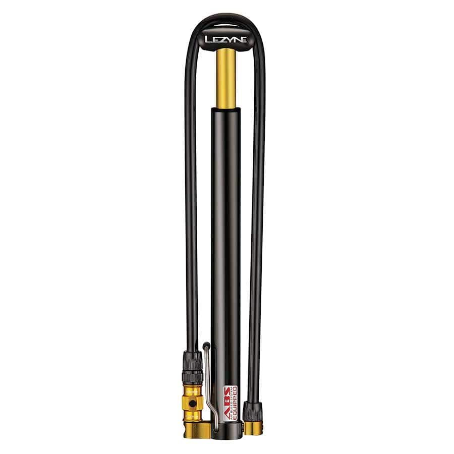 Lezyne Micro Floor Drive HP/HPG , Pump, ABS flip chuck, 160psi, Black, No gauge Frame Pumps