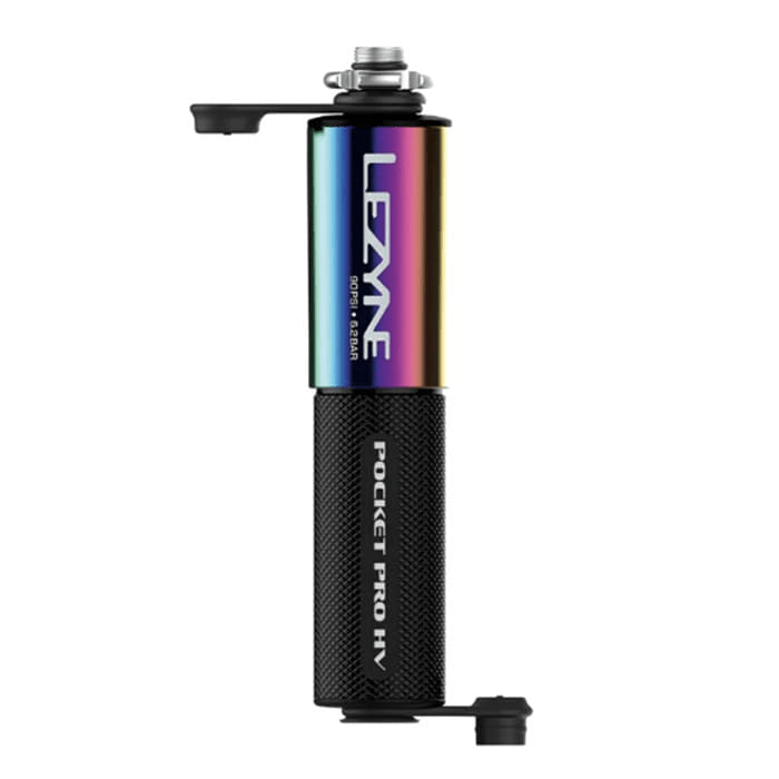Lezyne Pocket Drive HV 90psi Pump, Multicolour Accessories - Hand Pumps