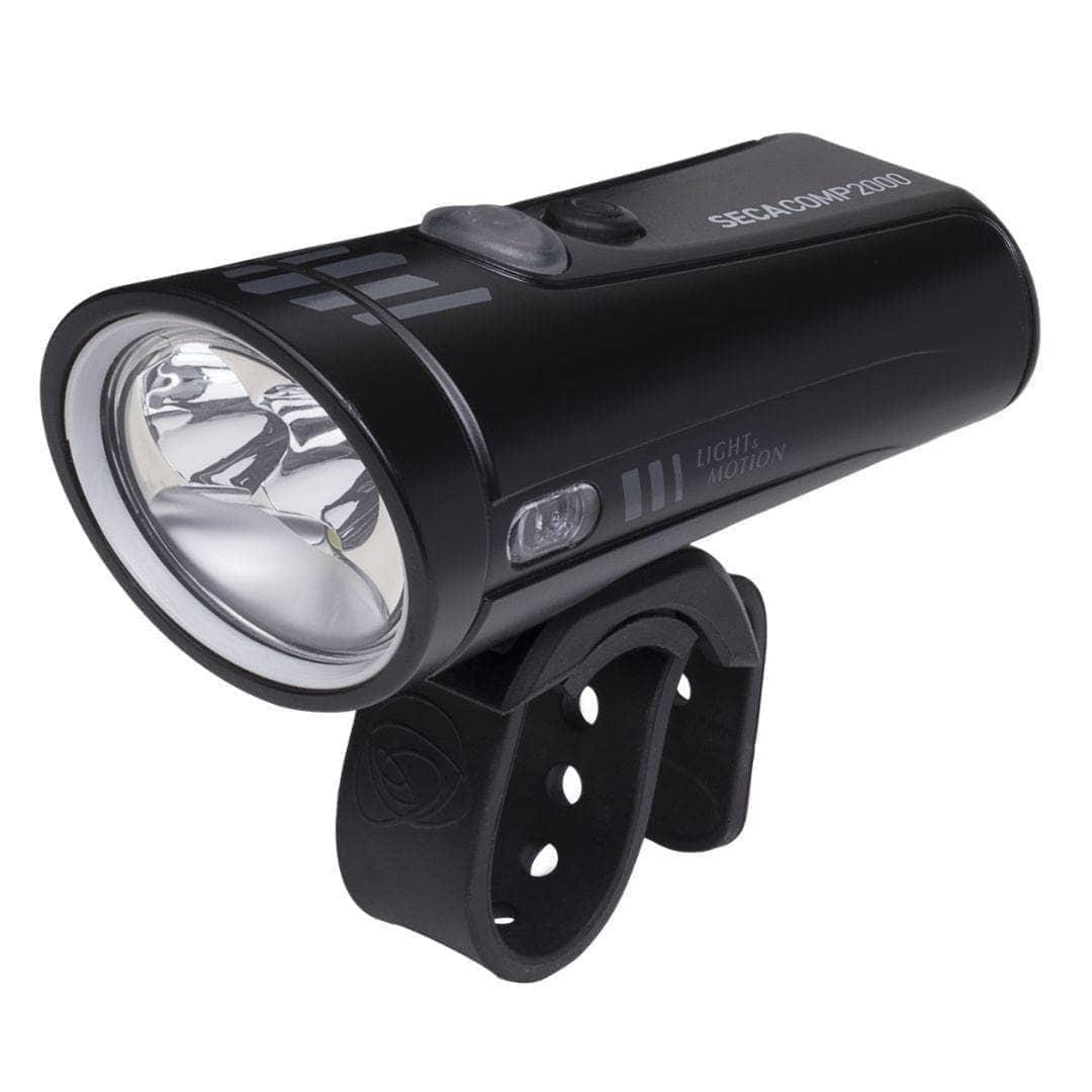 Light & Motion Seca Comp 2000 Front Light Black Pearl Accessories - Lights - Front