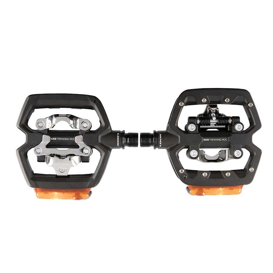 Look GEO TREKKING ROC VISION Look, GEO TREKKING ROC VISION, Pedals, Body: Alloy, Spindle: Cr-Mo, 9/16'', Black, Pair Dual Sided Clipless-Regular Pedals