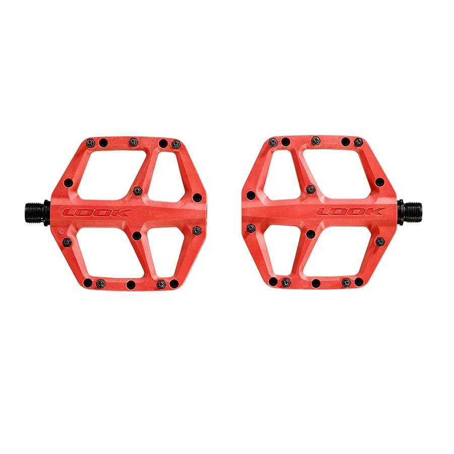 Look Trail Fusion Red, Pair Platform Pedals