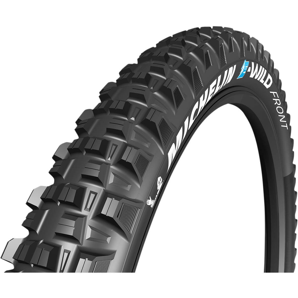 Michelin E-Wild Front, Tire, 27.5''x2.60, Folding, Tubeless Ready, E-GUM-X, GravityShield, 3x60TPI, Black Parts - Tires - Mountain