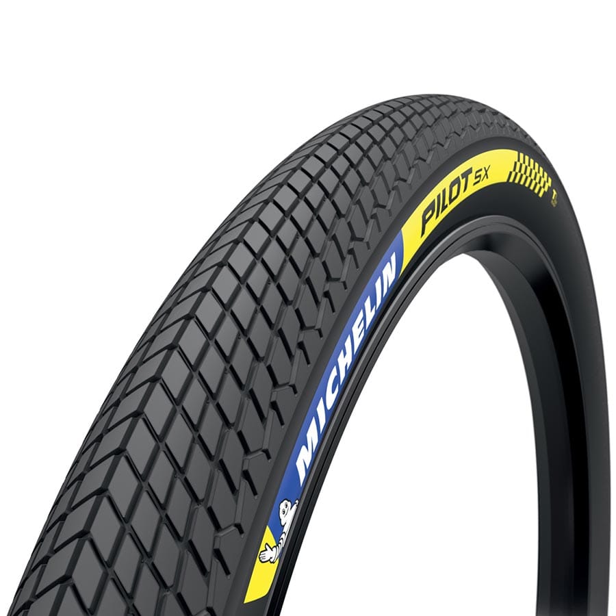 Michelin Pilot SX Michelin, Pilot SX, Tire, 20''x1.70, Folding, Tubeless Ready, 60TPI, Black / 20 BMX and Dirt Jump Tires