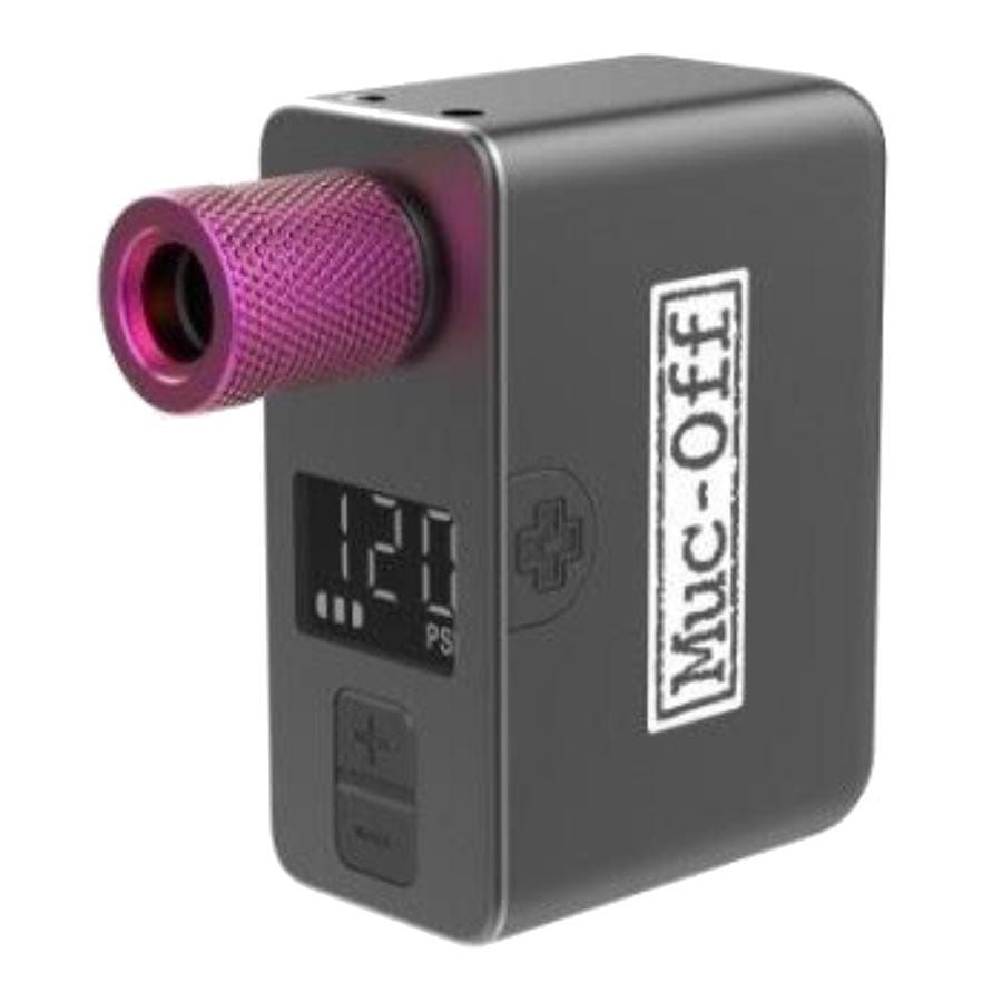 Muc-Off Airmach Electric Mini Inflator Muc-Off, Airmach Electric Mini Inflator, Pump, 120psi, Universal, Black Frame Pumps