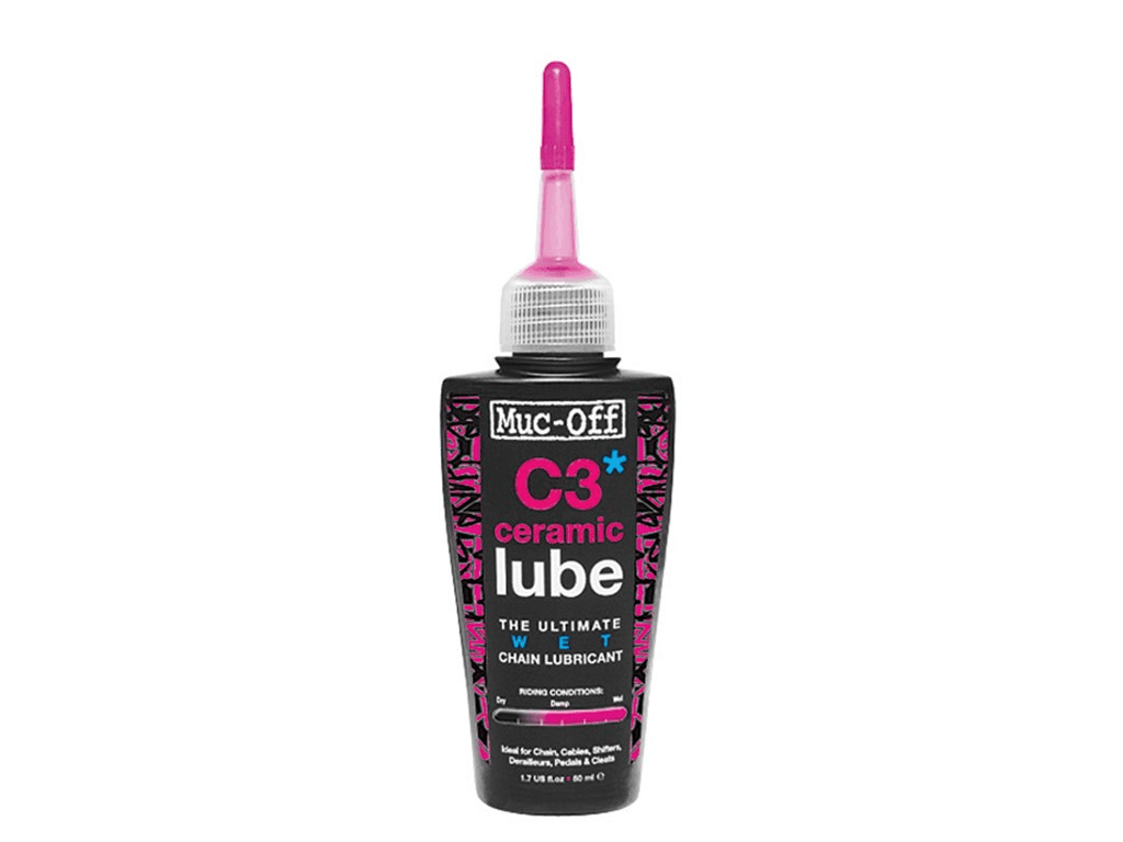 Muc-Off C3 Wet Ceramic Chain Lubricant 120mL Accessories - Maintenance - Chain Lube