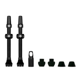 Muc-Off V2 Tubeless Valve Presta Pair Black / 44mm Parts - Valves