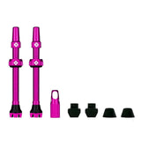 Muc-Off V2 Tubeless Valve Presta Pair Pink / 60mm Parts - Valves