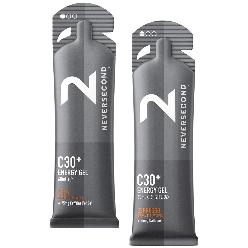NEVERSECOND C30+ Energy Gel Single Espresso w/ Caffeine Other - Nutrition - Gels