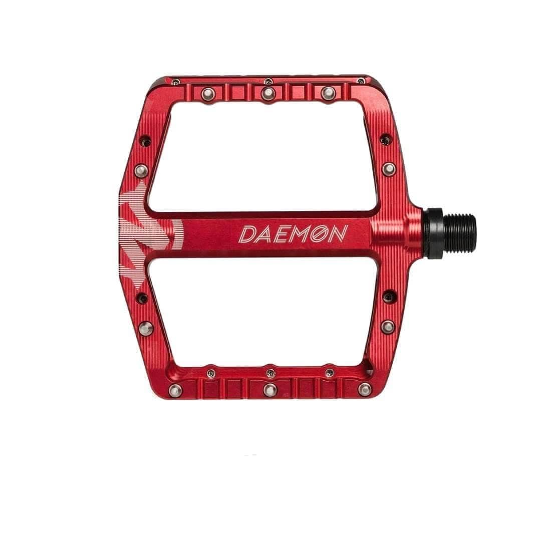 NSB Daemon Flat Pedal Red Parts - Pedals - Mountain - Flats