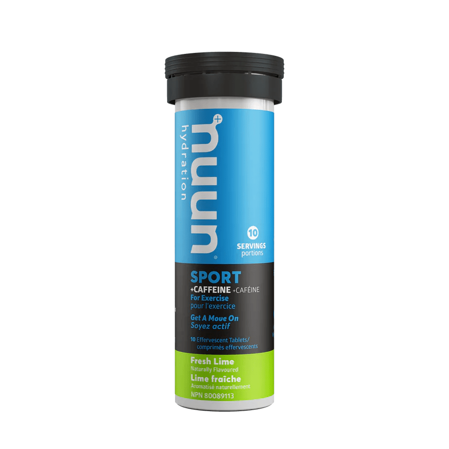 Nuun Sport with Caffeine Hydration Tablets Fresh Lime Other - Nutrition - Drink Mixes