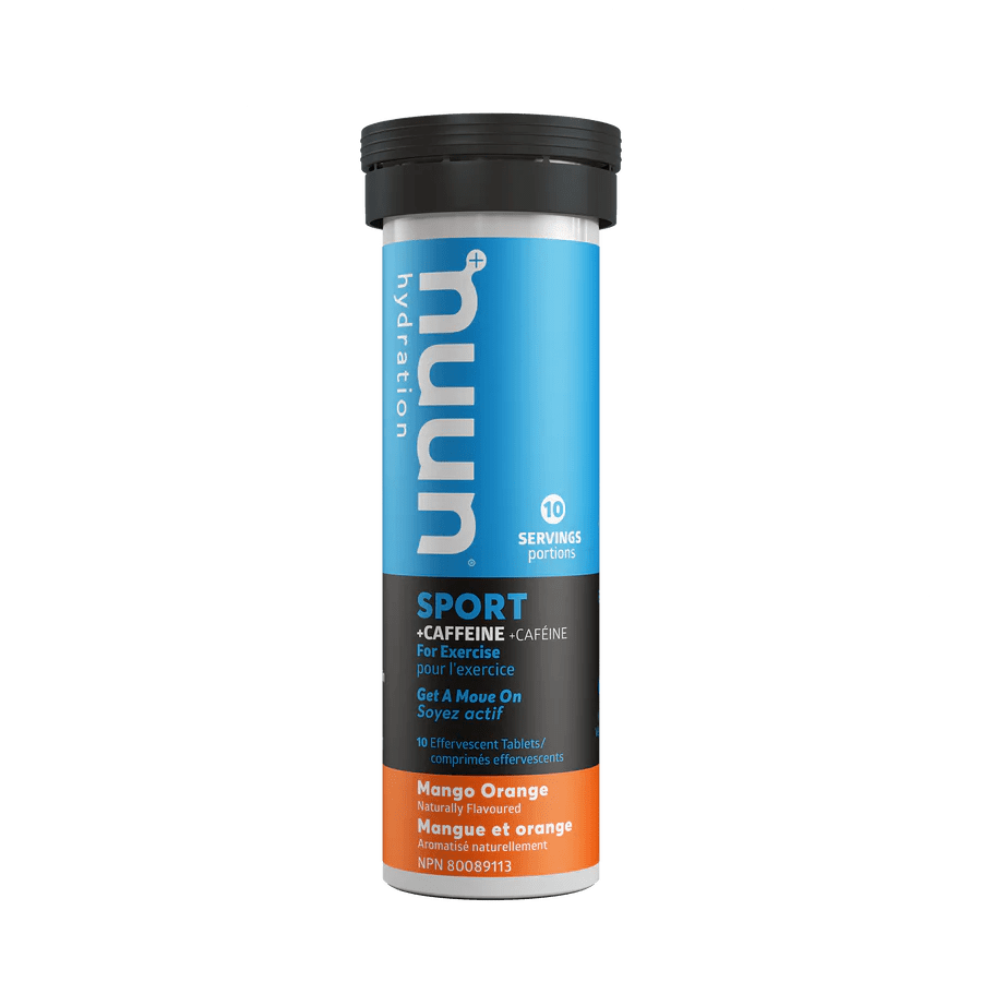 Nuun Sport with Caffeine Hydration Tablets Mango Orange Other - Nutrition - Drink Mixes