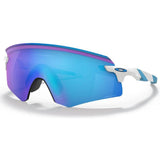 Oakley Encoder Polished White Prizm Saphire Iridium Apparel - Apparel Accessories - Sunglasses