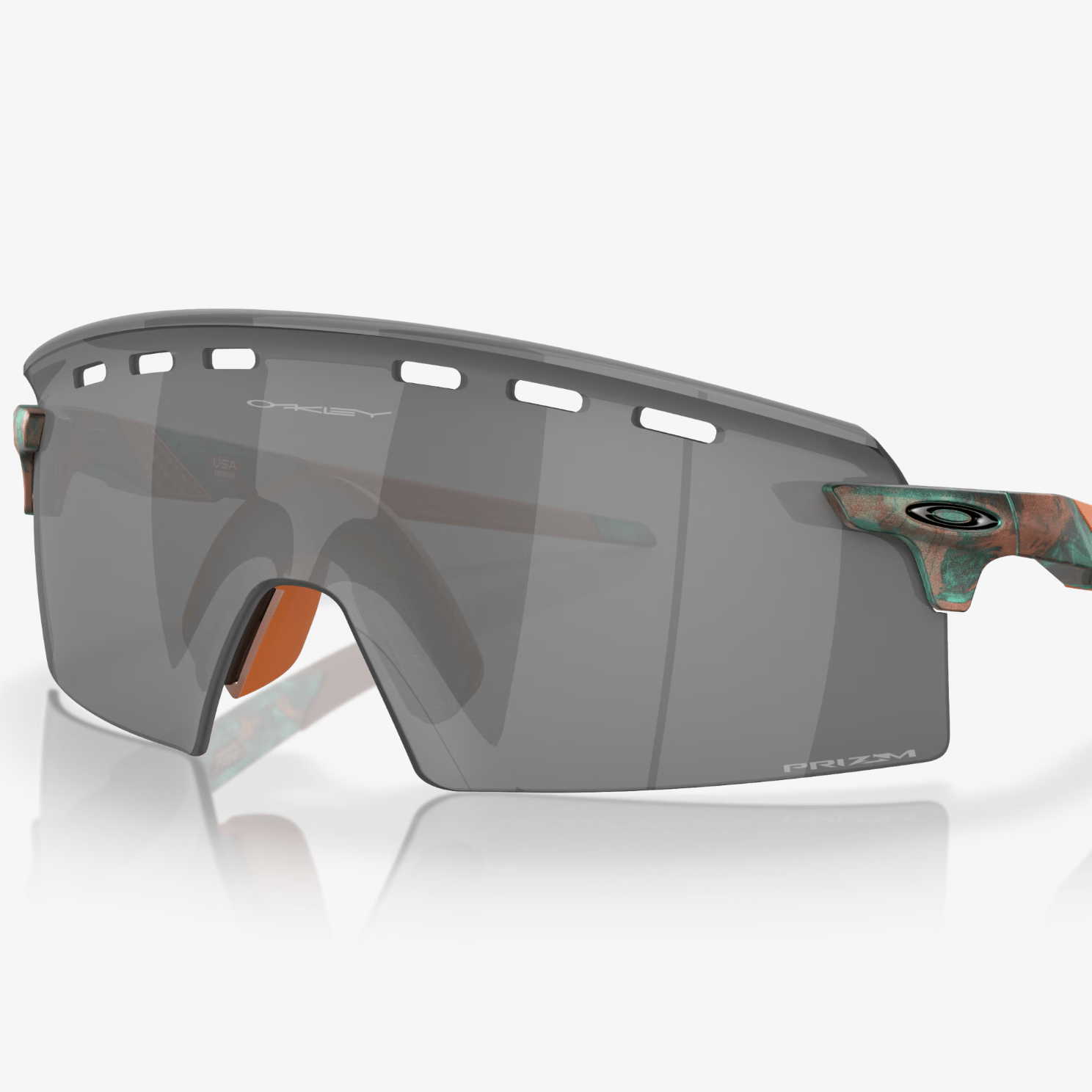 Oakley Encoder Strike Matte Copper Patina PRIZM Black Apparel - Apparel Accessories - Sunglasses