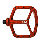 OneUp Aluminum Pedals Red Parts - Pedals - Mountain - Flats