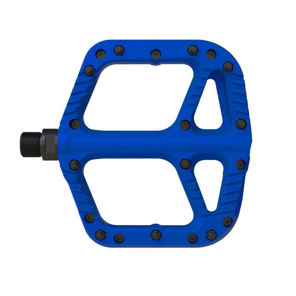 OneUp Composite Pedals Blue Parts - Pedals - Mountain - Flats