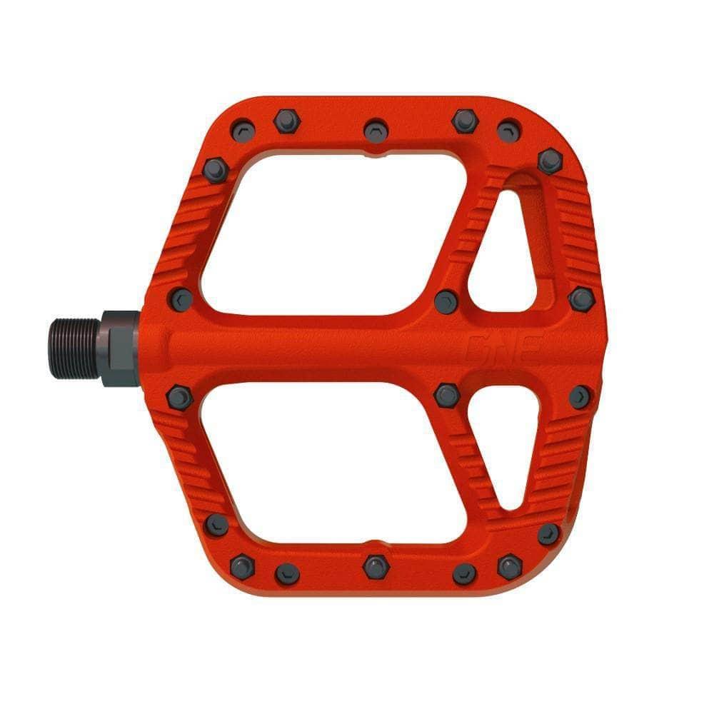 OneUp Composite Pedals Red Parts - Pedals - Mountain - Flats