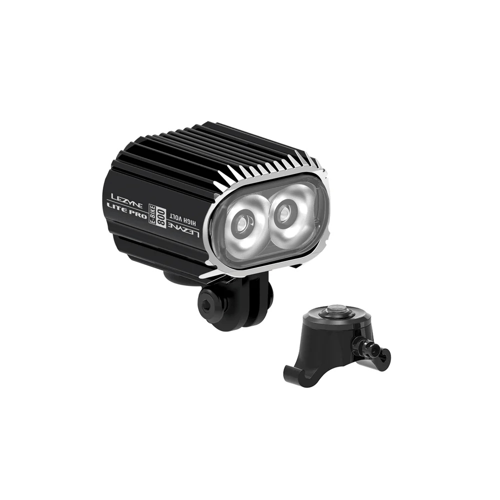 Open Box - Lezyne E-Bike Lite Pro Drive 800 Switch High Volt Front Light Accessories - Lights - Front