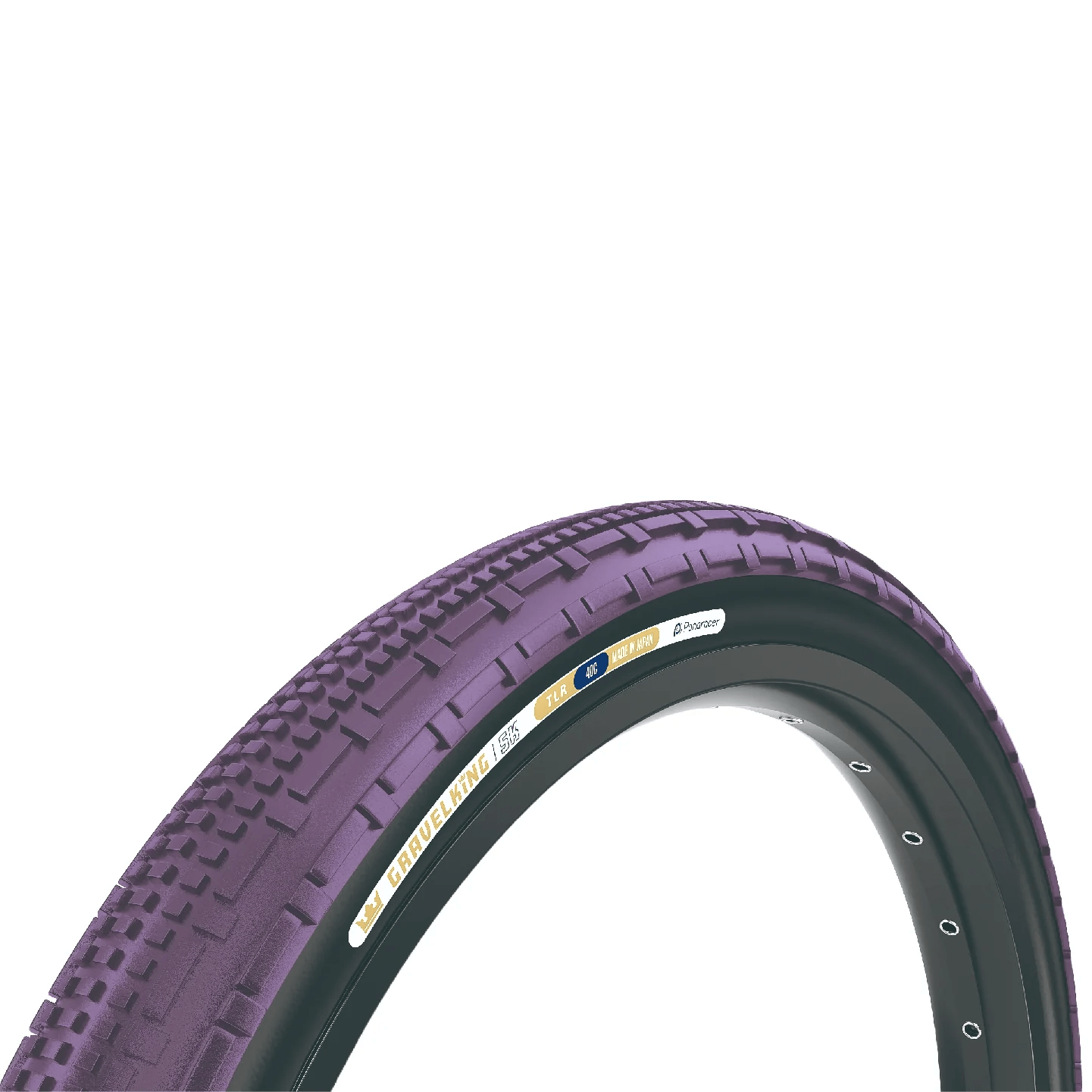 Panaracer 2024 GravelKing SK Tire Purple/Black / 700c x 45mm Parts - Tires - Gravel