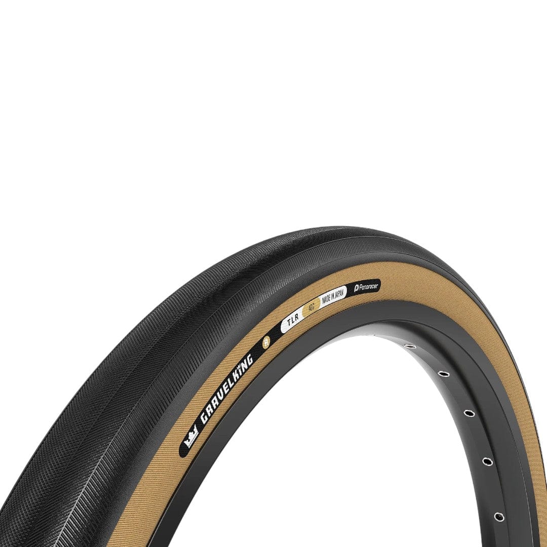 Panaracer 2024 GravelKing Slick R Tire Black/Brown / 700c x 30mm Parts - Tires - Gravel